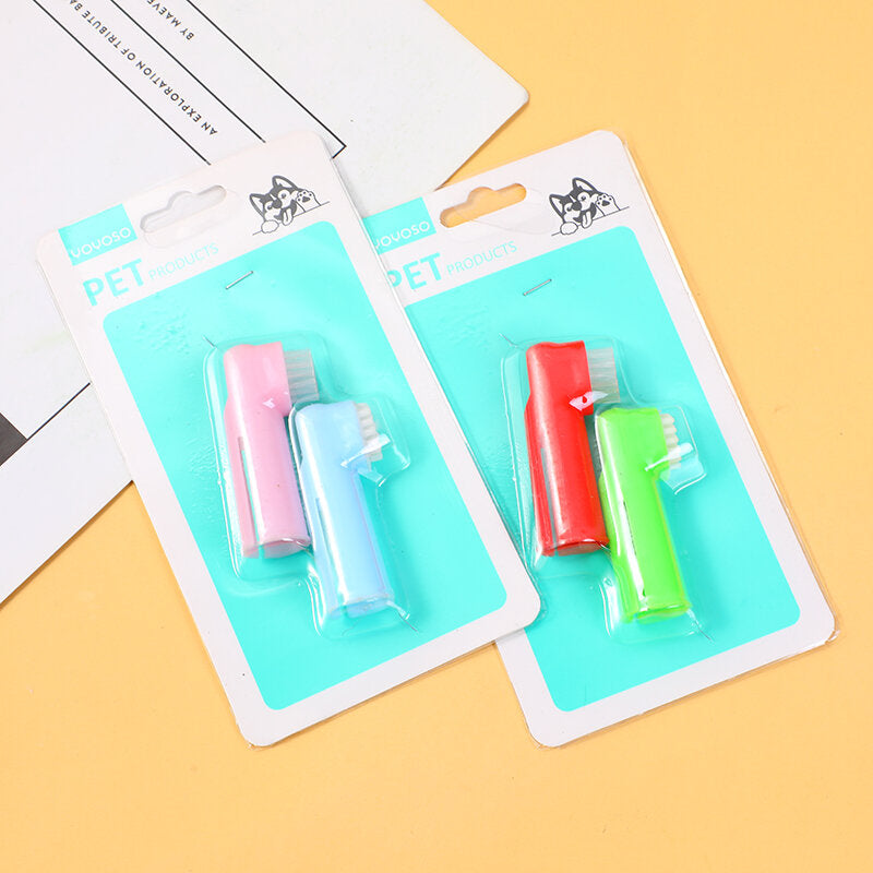 Spazzola da dito per animali domestici