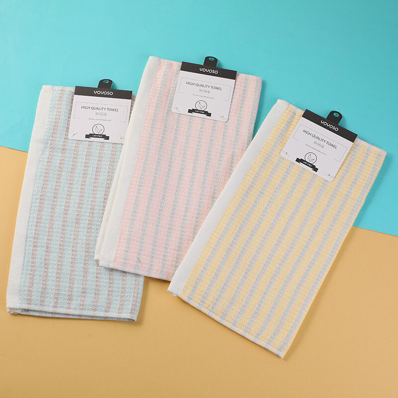 Asciugamano quadrato semplice a più griglie