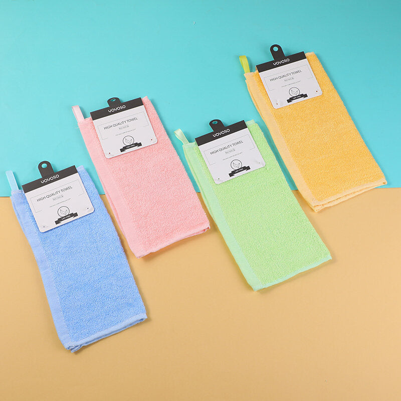 Piccolo asciugamano quadrato a tinta unita