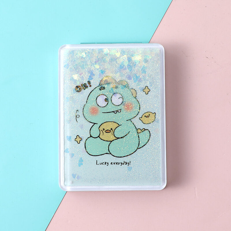 Specchio quadrato Happy cute dinosaur series-quicksand-1Pz