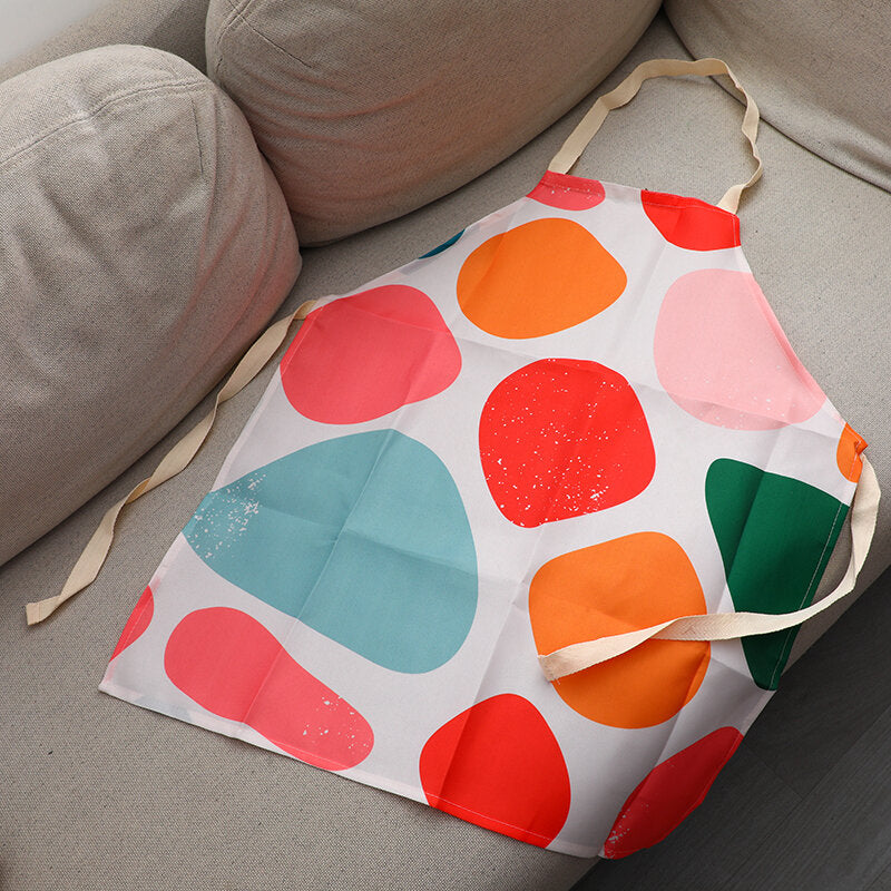 Serie di motivi colorati Set da 3 pezzi (guanto+PRESINA+GREMBIULE)