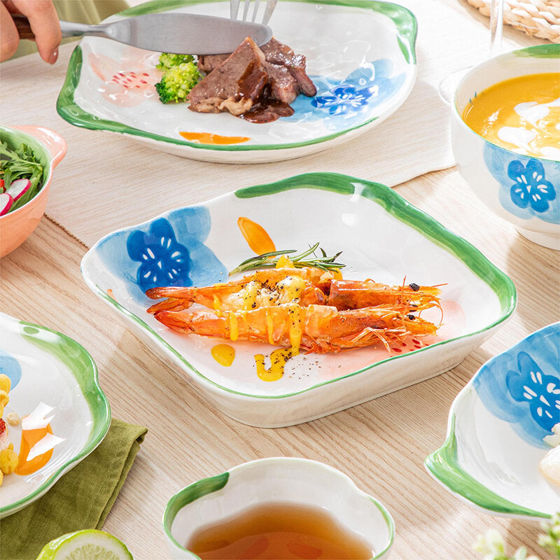 Piatto fondo quadrato 8".