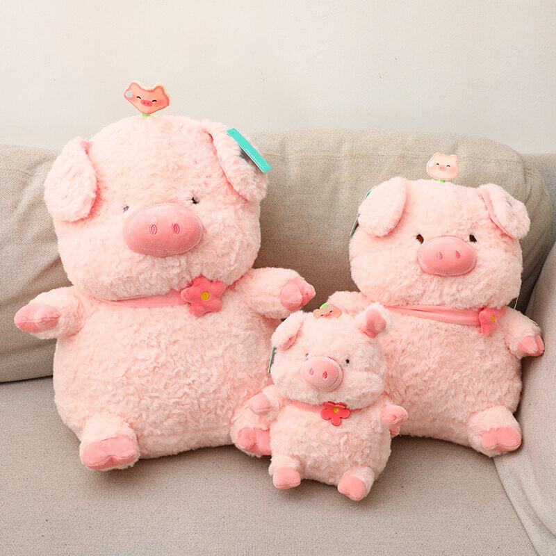 Peluche maialino seduto-23 cm