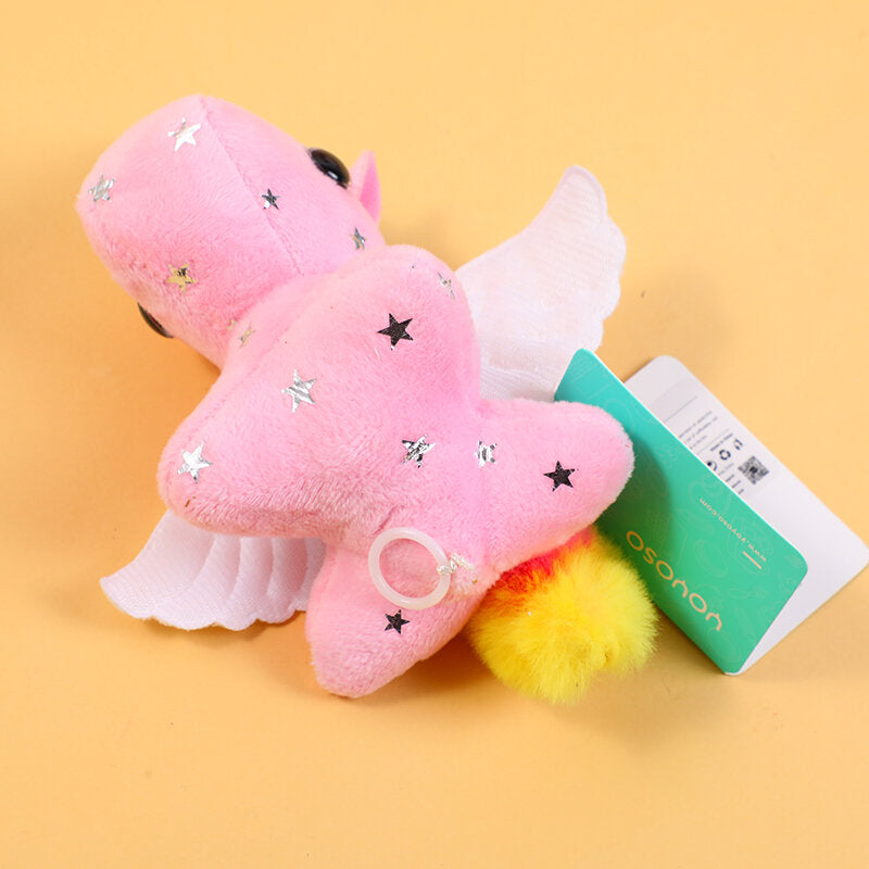 Cavallo angelo rosa scodinzolante-Q196