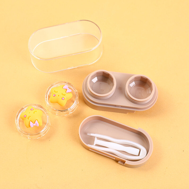 Astuccio per lenti a contatto cielo stellato