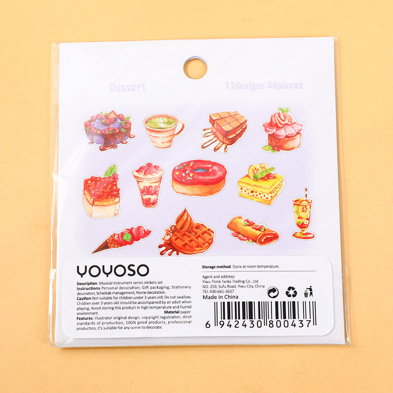 Set di adesivi della serie Strumenti musicali