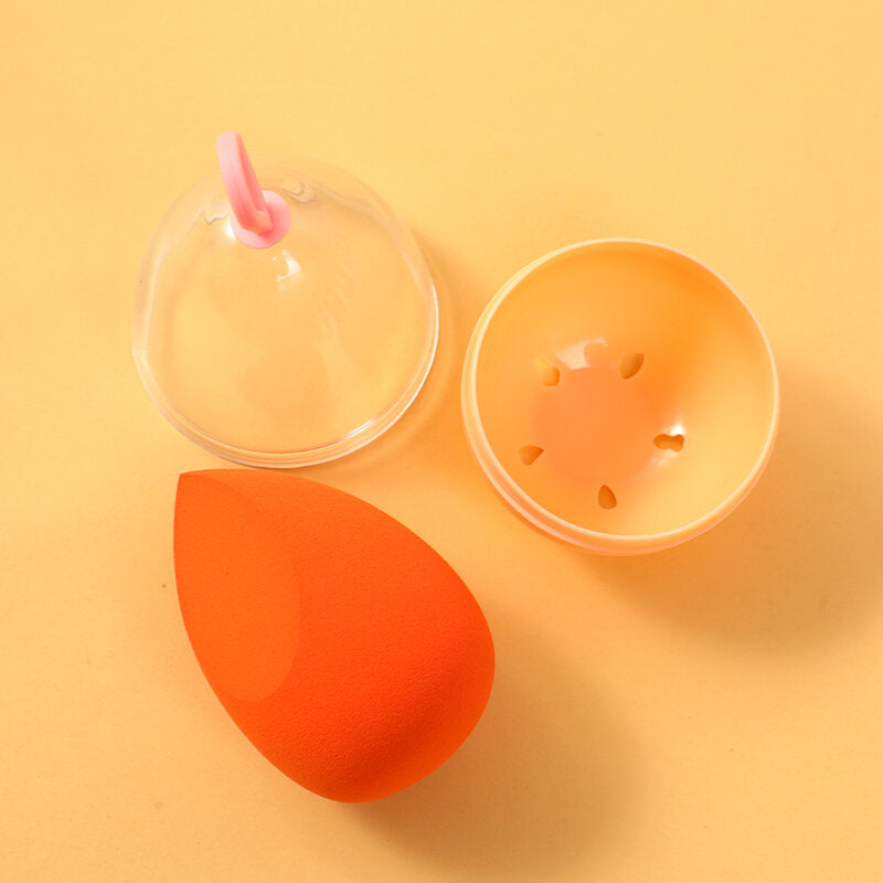 Spugna per il trucco Blossom age beauty - arancione