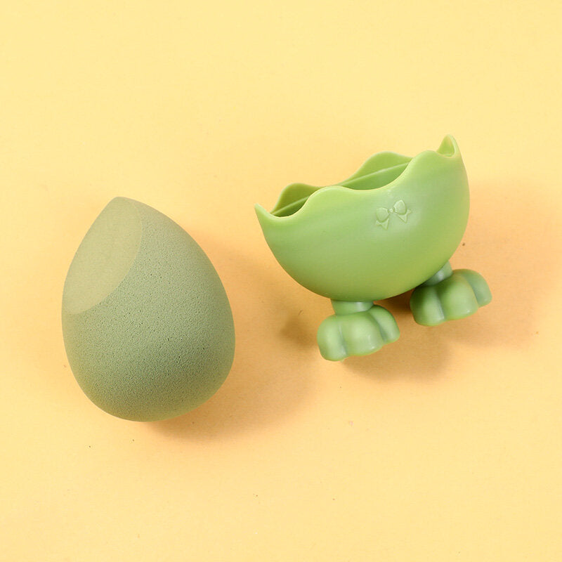 SPUGNA Simpatica e divertente polvere di animali domestici verde puff