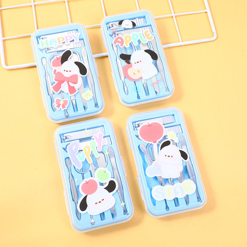 Cucciolo con mela Tagliaunghie set da sette pezzi