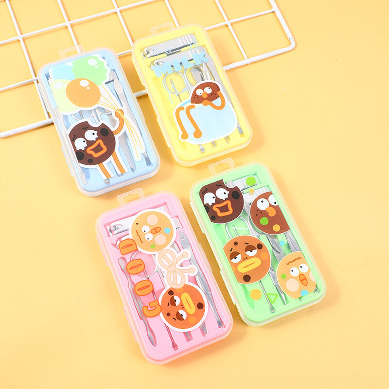 Set di sette pezzi di tagliaunghie Cookies