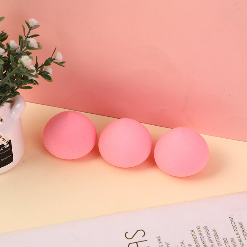 Set di spugnette per il trucco di bellezza carino (pesca)