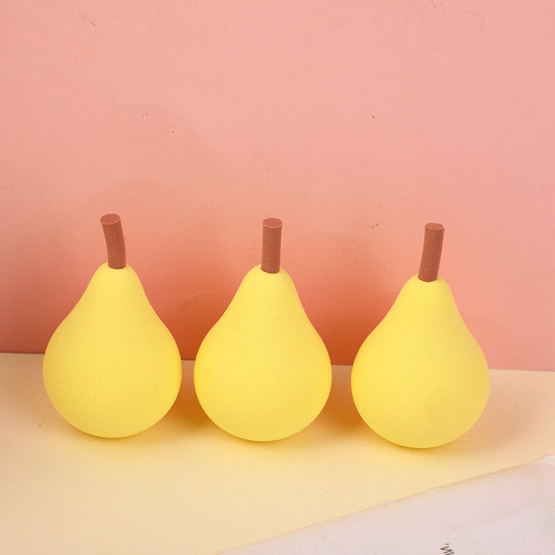 Set di spugne per il trucco di bellezza (pera)