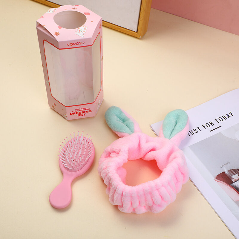 Set per acconciature con pettine e fascia per capelli