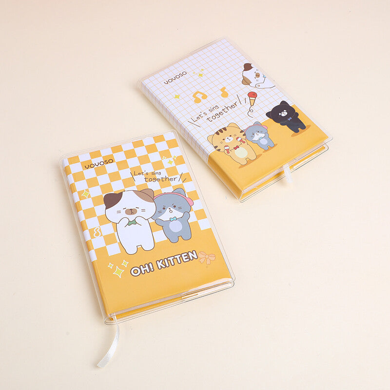 YOYO cat life diary series crystal cover hardback notebook 48K-pagine a colori