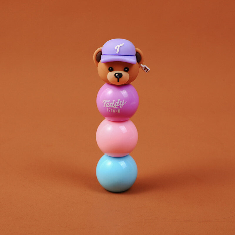 Evidenziatore serie TEDDY ISLAND con 3 palline