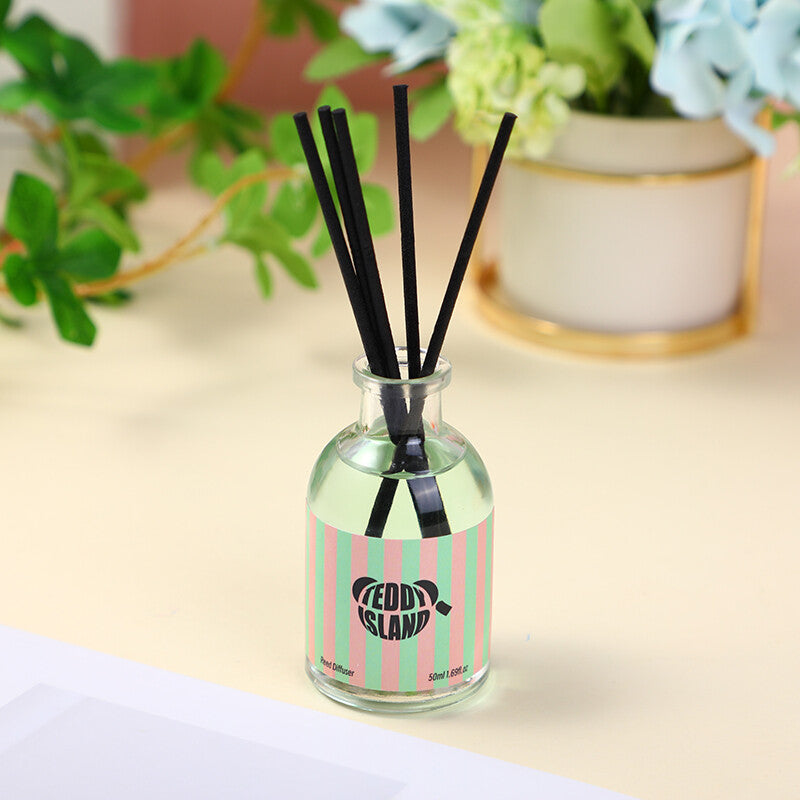 Diffusore a bastoncini Gardenia Whisper serie TEDDY ISLAND 50ml