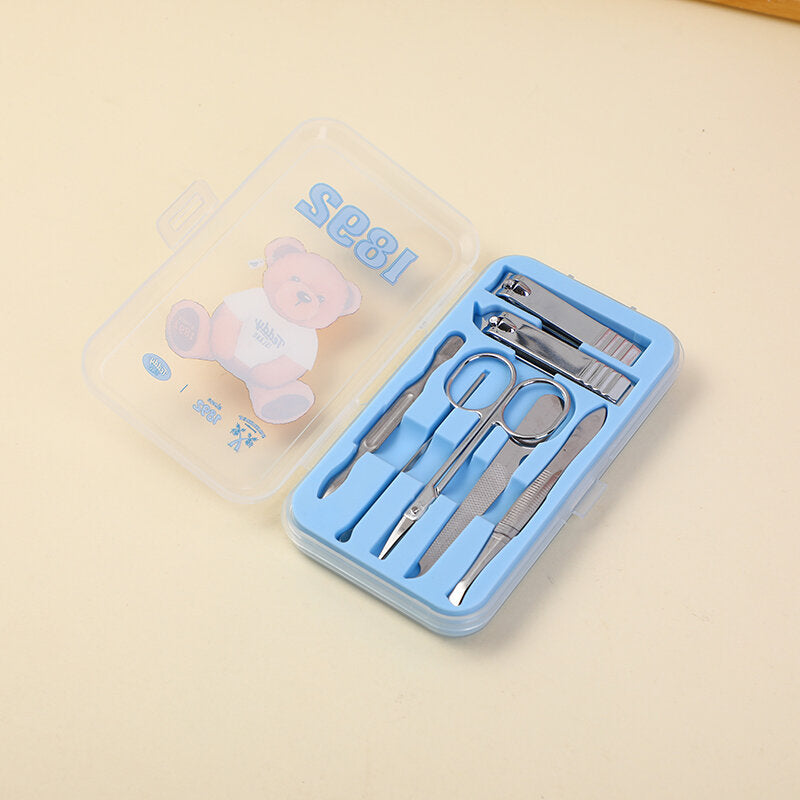Set per manicure da sette pezzi della serie TEDDY ISLAND-2
