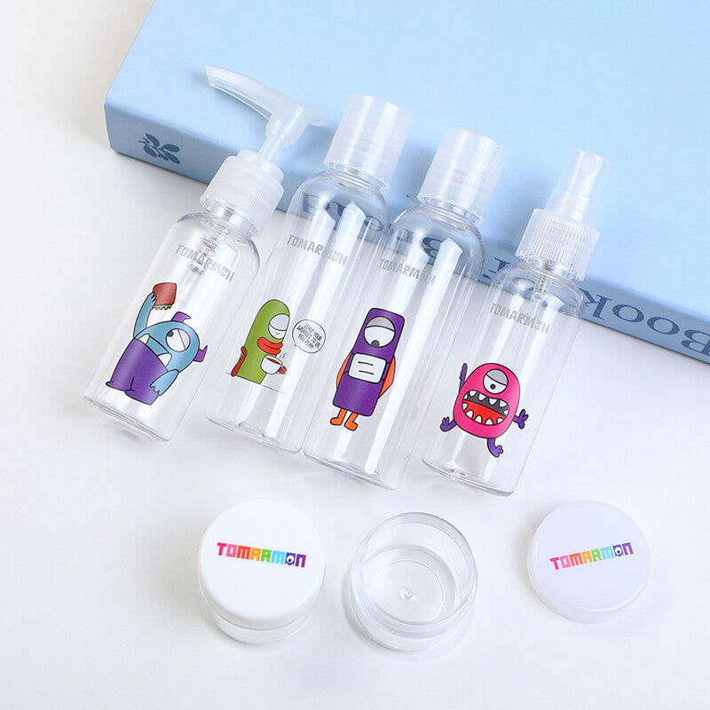 Set di 6 flaconi da viaggio della serie TOMARMON