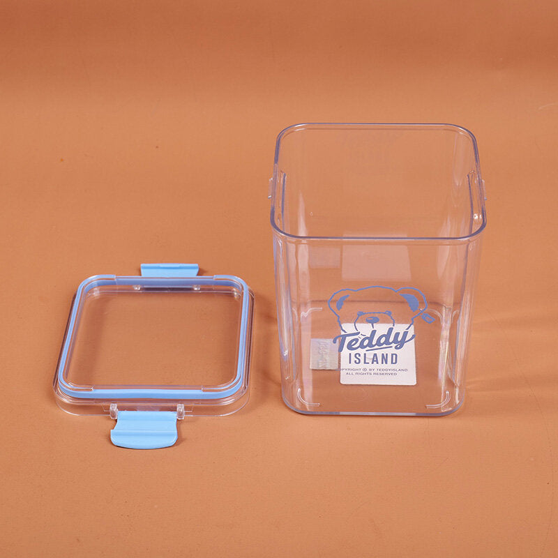contenitore di conservazione quadrata serie TEDDY ISLAND da 950ml