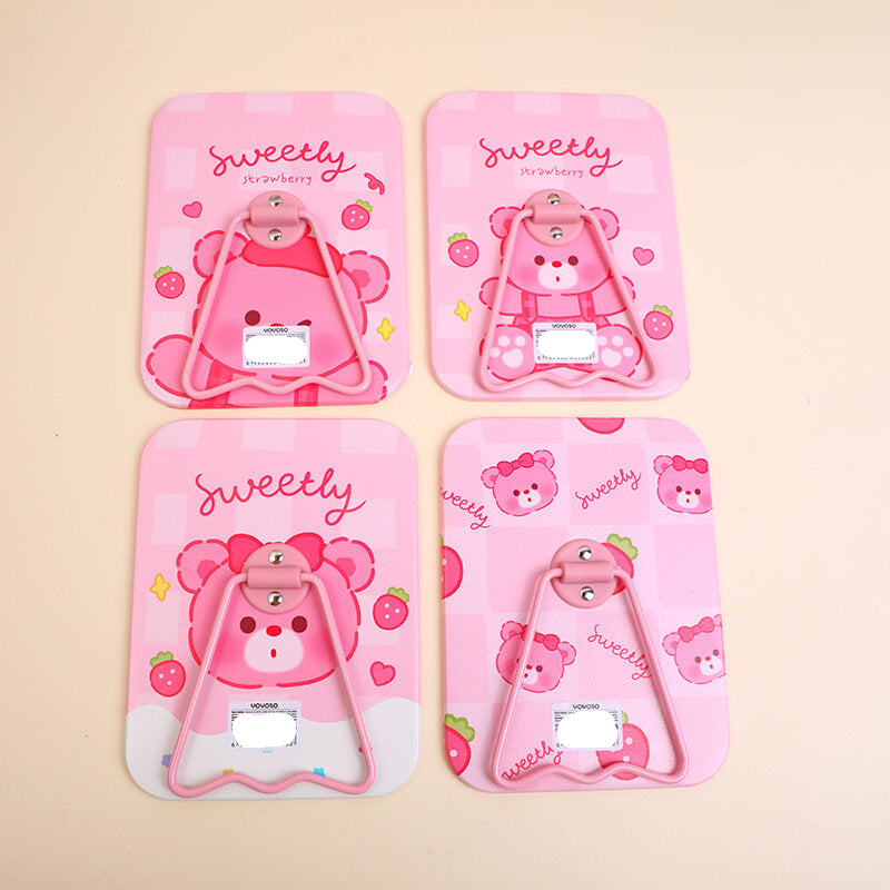 Tavolo con staffa quadrata serie specchio-fragola Paradise-1Pz