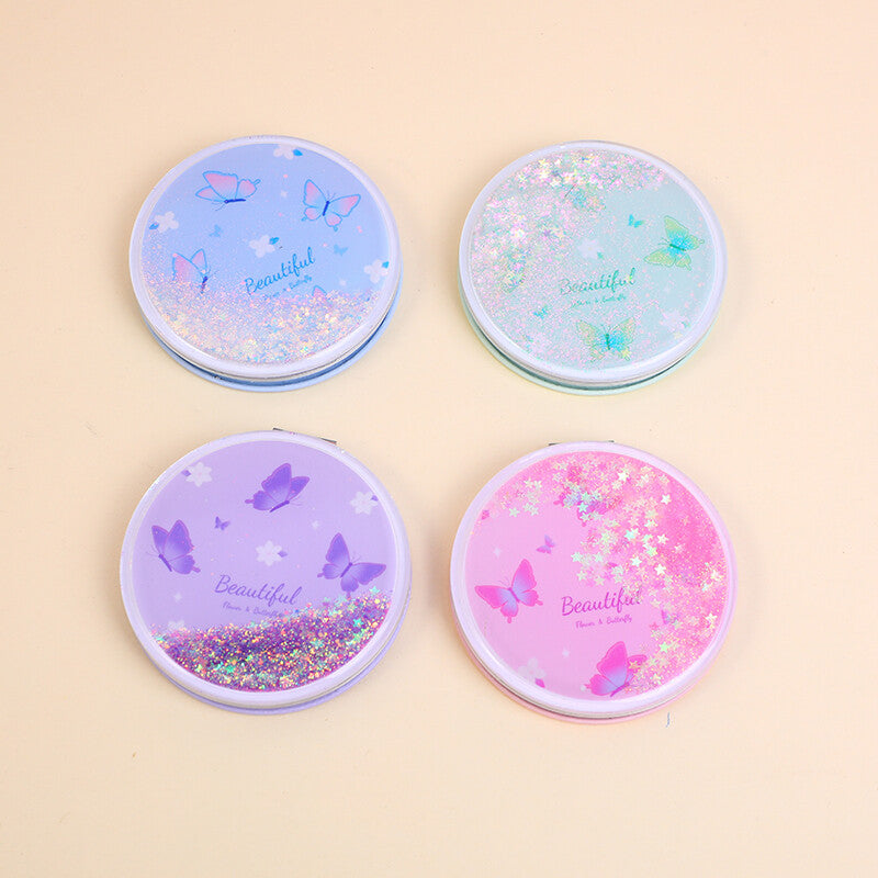 Specchio rotondo Quicksand-serie farfalla dei sogni-1Pz