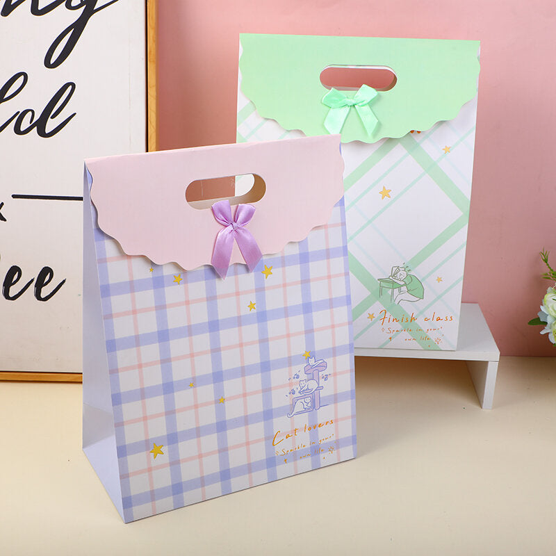 Borsa regalo scozzese-M