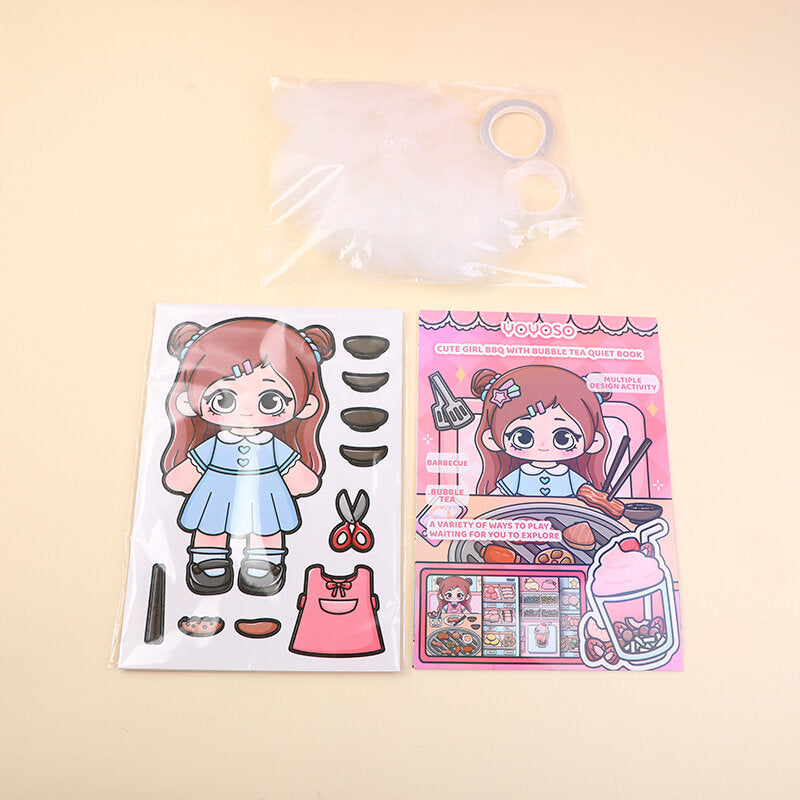 Libro di bellezza per unghie silenzioso YT-CO-003