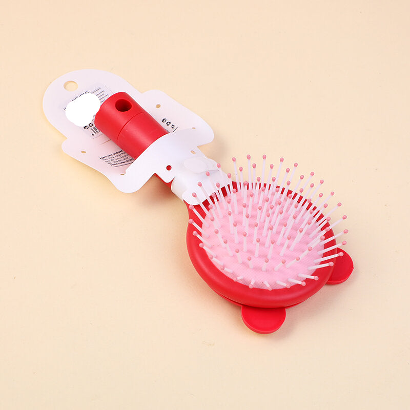 Pettine per cuscino d'aria con patch per orsetto al tè al latte (edizione speciale fragola) -BB04