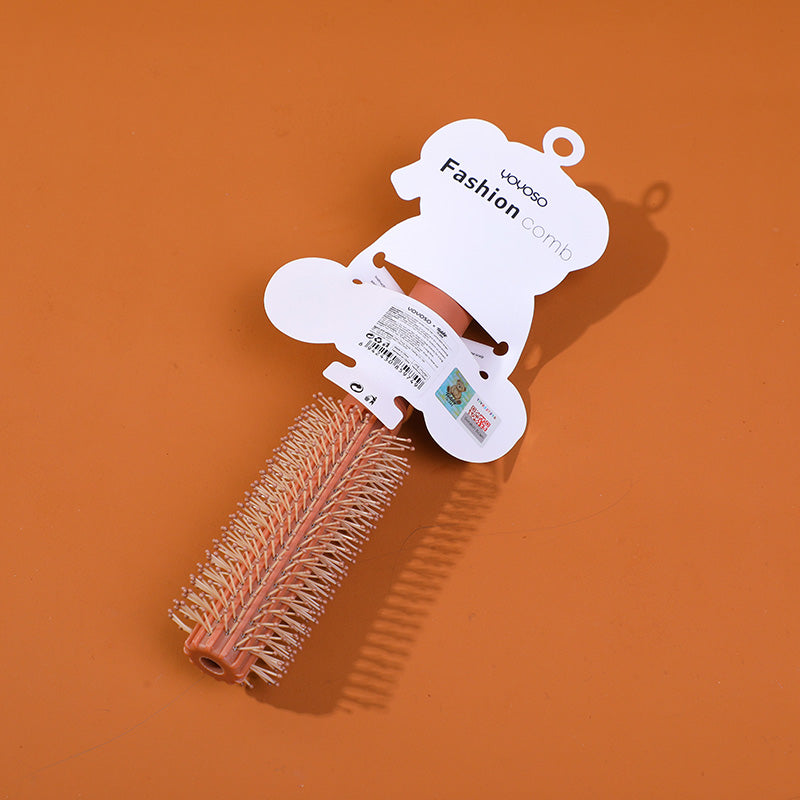 Pettine per capelli ricci serie TEDDY ISLAND castano scuro