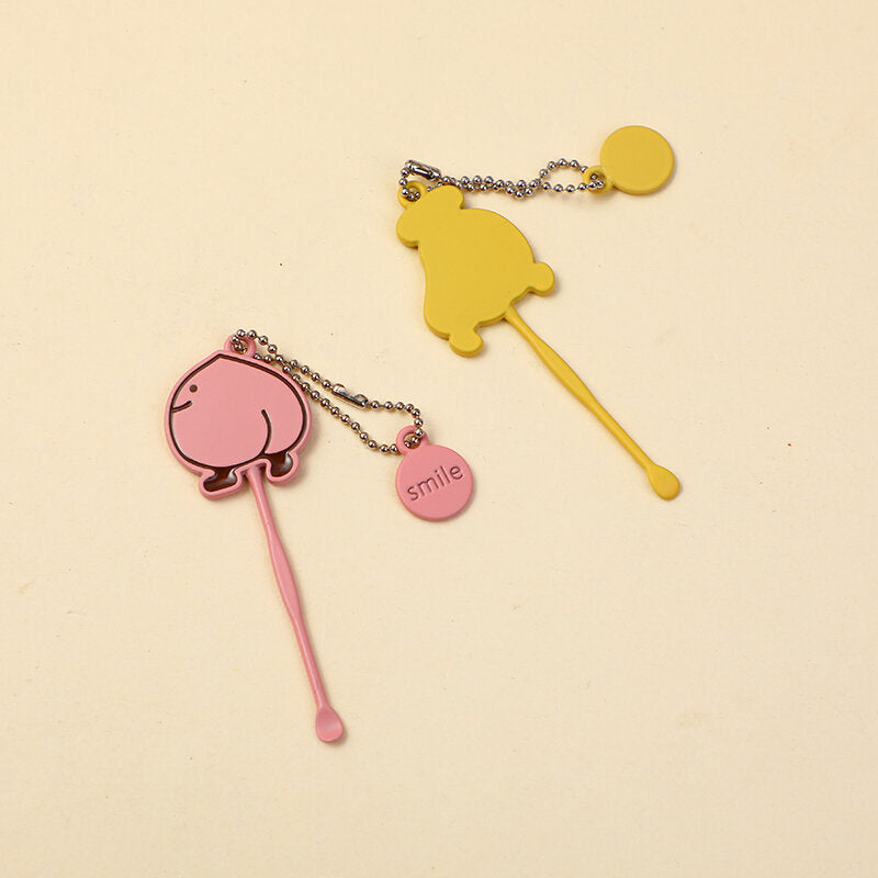 Divertente plettro per orecchie in lega di frutta (792BN)