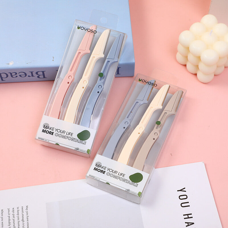 Rifinitore per sopracciglia macro pieghevole-3 pezzi