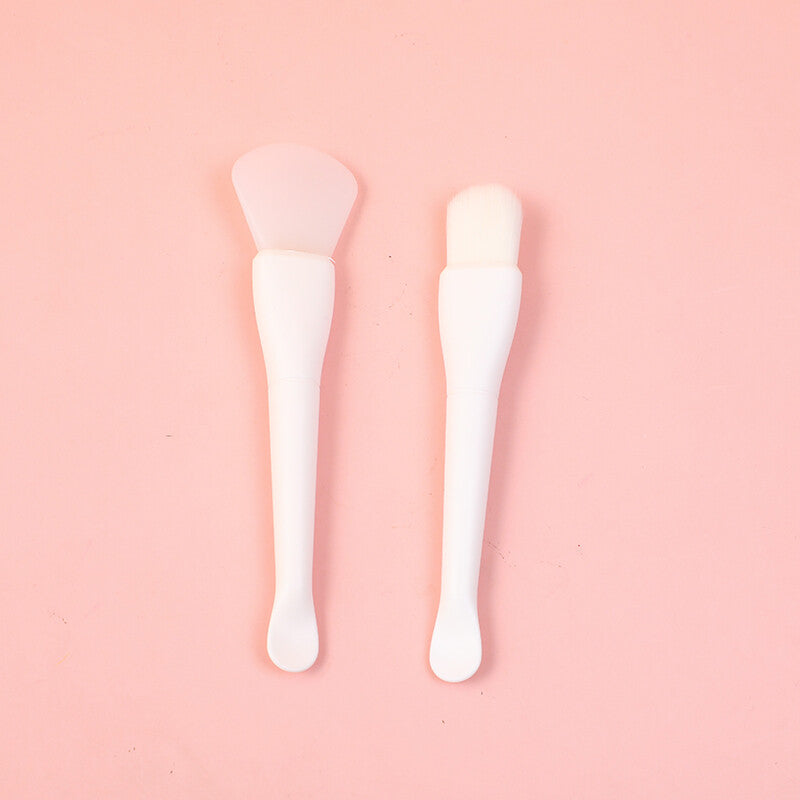 Set di 2 pennelli in silicone per maschera facciale