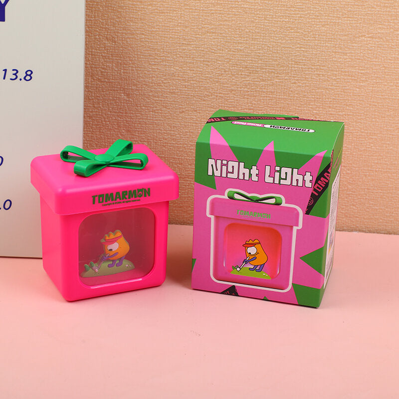 Luce notturna serie TOMARMON-rosa rossa