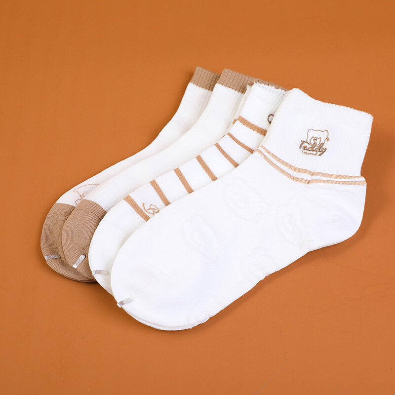 Calzini da donna serie TEDDY ISLAND stile A-2 paia