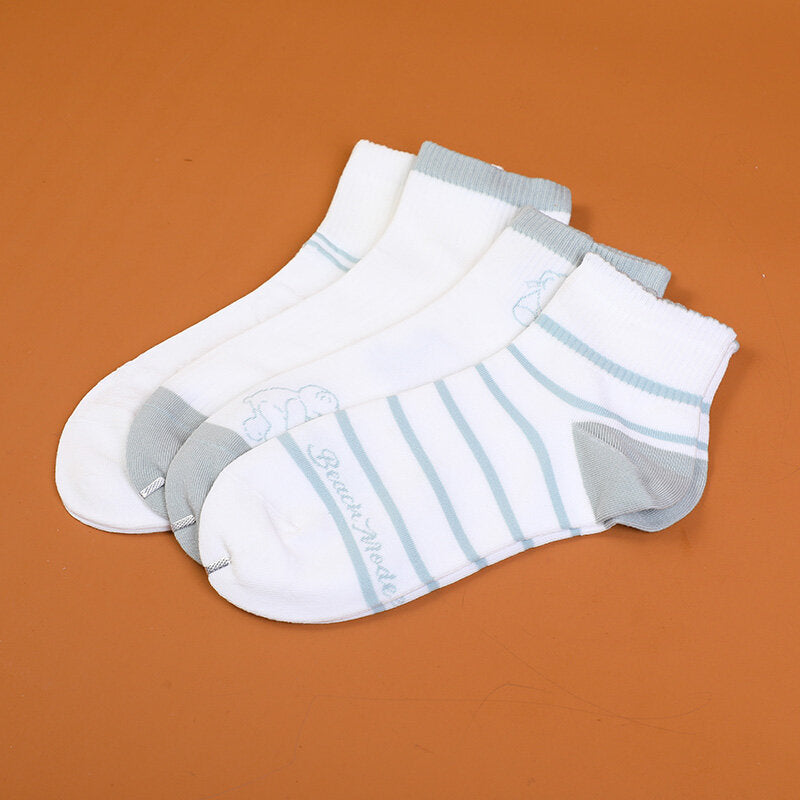 Calzini da donna serie TEDDY ISLAND stile B-2 paia