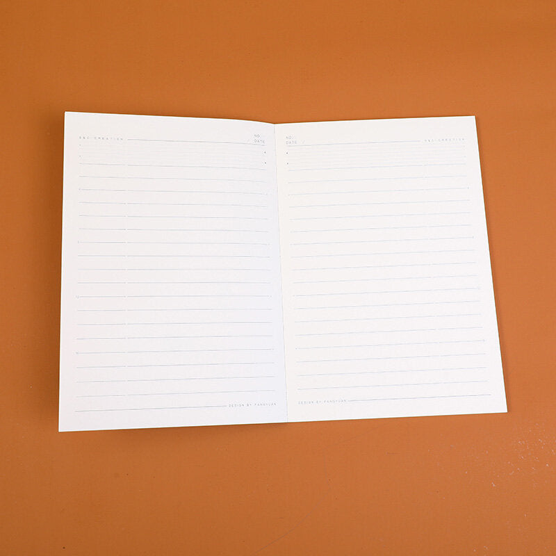 Quaderno con rilegatura serie TEDDY ISLAND A5-riga orizzontale pagine interne 40 fogli