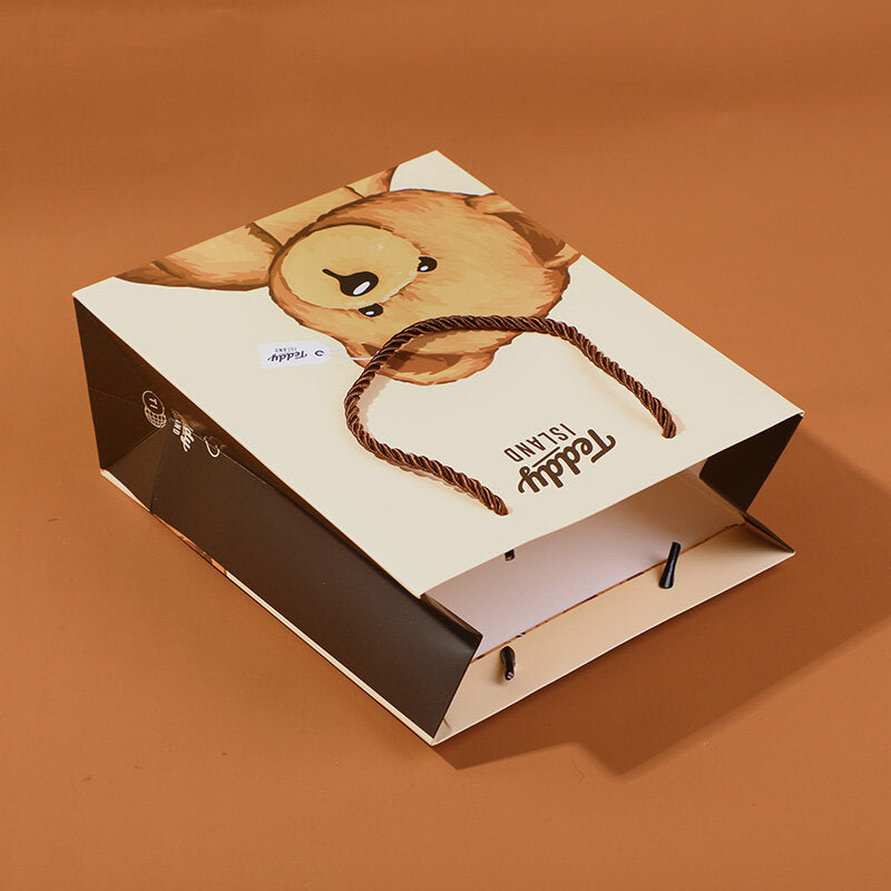 Borsa regalo con testa d'orso serie TEDDY ISLAND-L