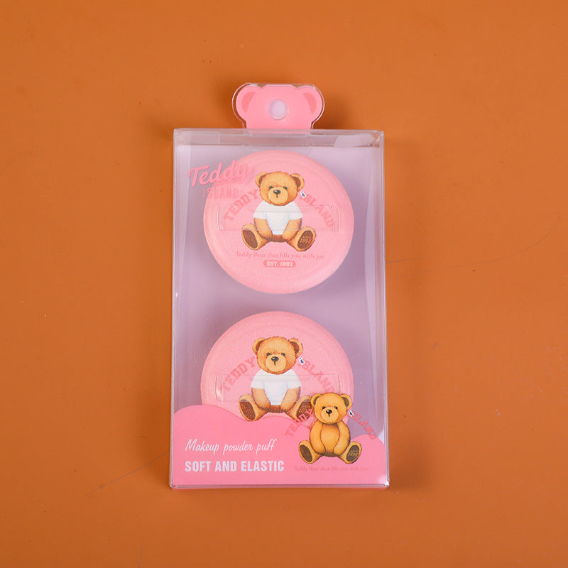 TEDDY ISLAND serie velluto cipria secca 2 pezzi-rosa