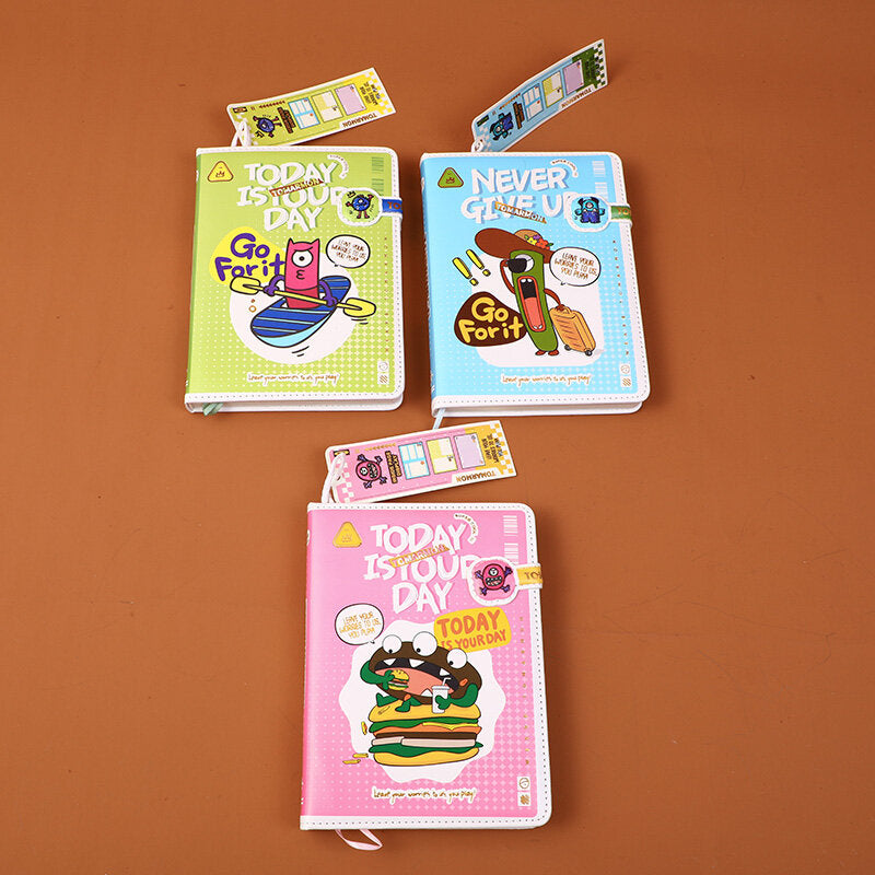 Quaderno con fibbia magnetica serie TOMARMON 36K-pagine interne colorate 96 fogli