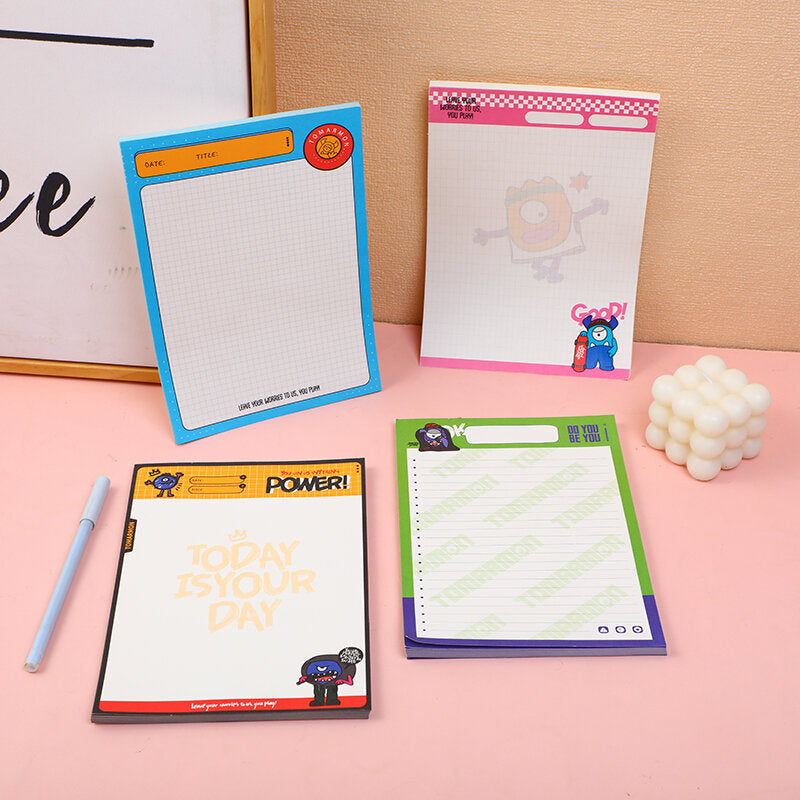 Blocchi note serie TOMARMON A5 pagine interne colorate 50 fogli