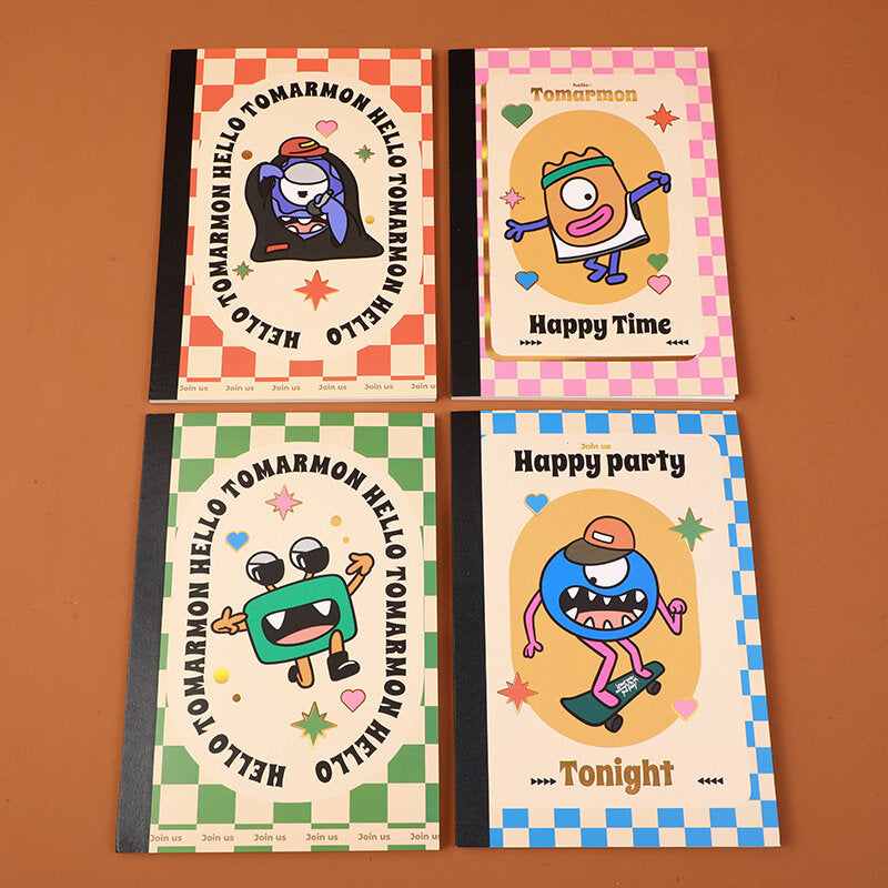 Quaderno rilegato serie TOMARMON A5-riga orizzontale pagine interne 40 fogli