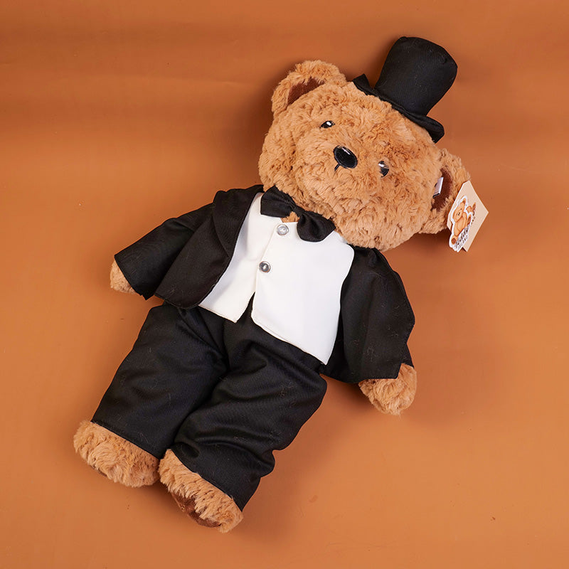 TEDDY ISLAND serie gentiluomo sposa orso peluche bambola-45CM