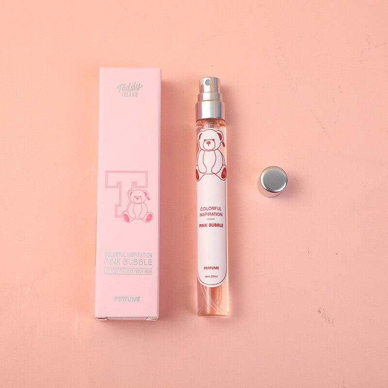 TEDDY ISLAND serie profumo colorato ispirato 20ml-bolla rosa
