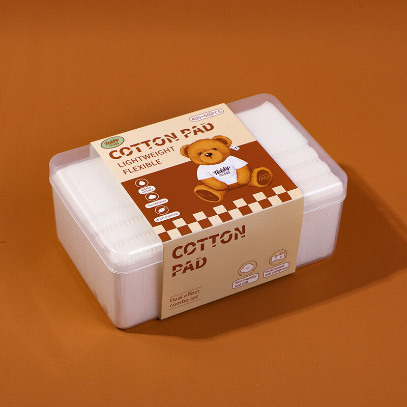 Dischetto in cotone multieffetto serie TEDDY ISLAND (400pz+60pz)