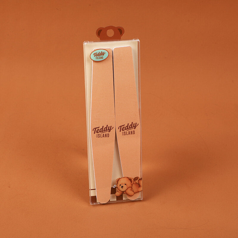 Lima per unghie serie TEDDY ISLAND-2 pezzi