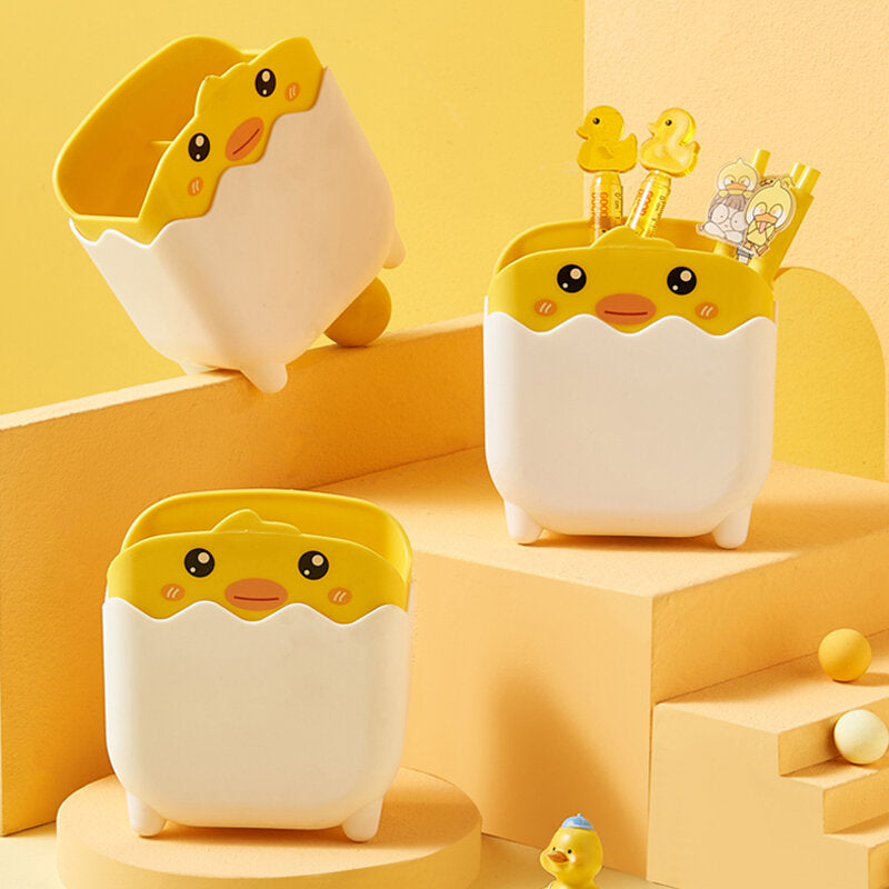 Portapenne a forma di pollo