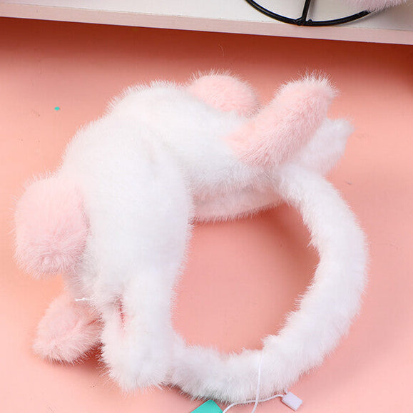 Paraorecchie soffici da coniglio