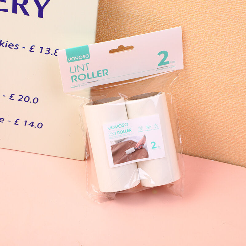 Rullo antipelucchi da 10 cm di ricambio (60 fogli x 2 rotoli)