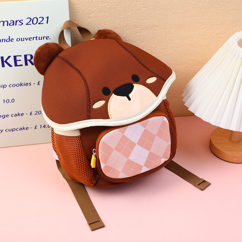 Zaino per bambini del parco dell'orso bruno