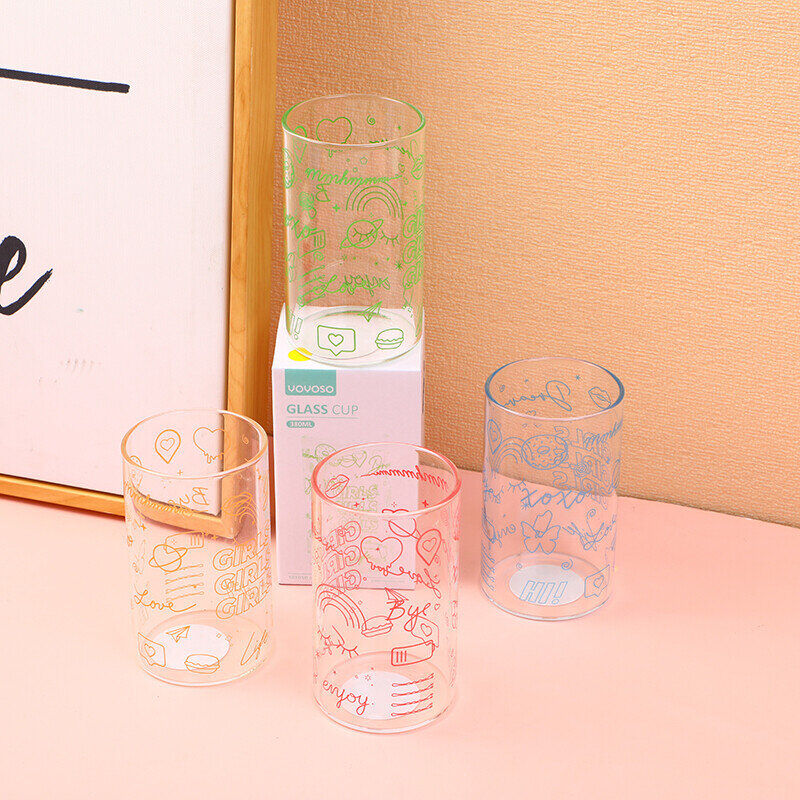 Tazza in vetro stile INS - 380 ml